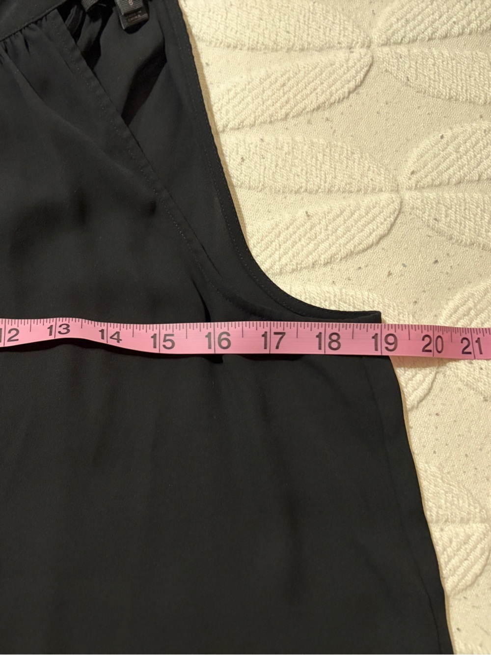 Beautiful J Crew Sleeveless Black Mock Neck Tie back Blouse size 6. Stunning - Picture 9 of 9